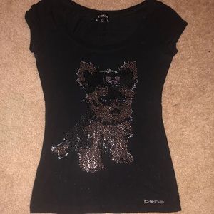 Bebe short sleeve shirt